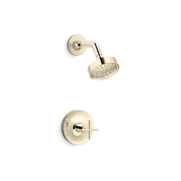 Purist Shower Trim-Cross, Kohler, Mfr#: TS14422-3G-AF